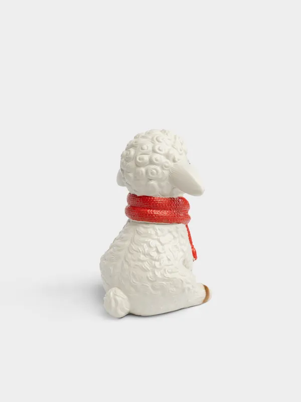 Статуэтка, 15 см, Овечка в шарфе, Cute sheep, image-2