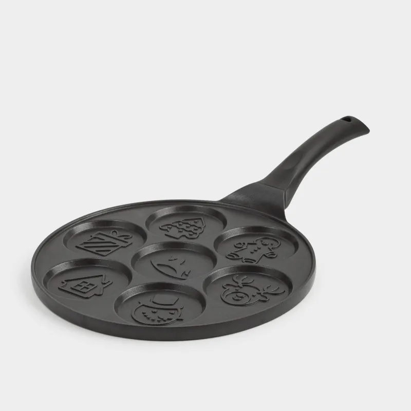 Сковорода для яиц и оладий, 26 см, 7 отд, с покрытием, алюминий, Новогодние атрибуты, Action, image-0