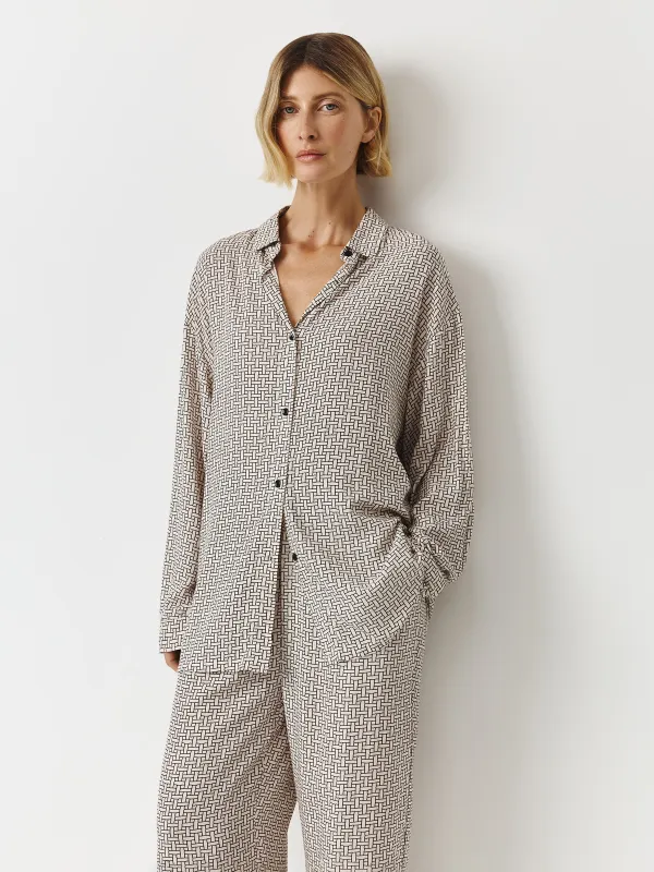 Рубашка женская, с длинным рукавом, Eniola, image-0