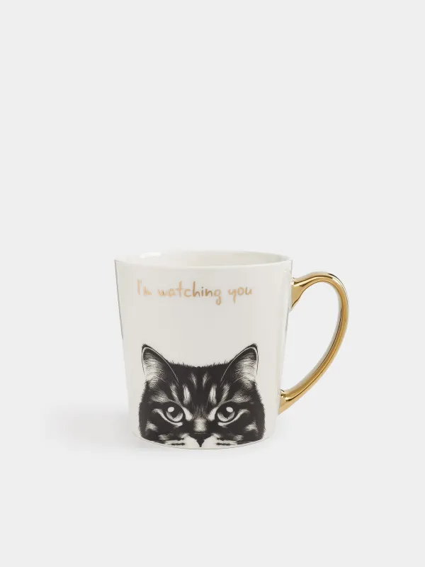 Кружка, 500 мл, Кот, Cat, image-0