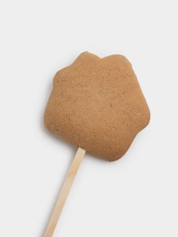 Пряник, 40 гр, глазированный, шоколадный, на палочке, красный, Домик, Prani, image-2