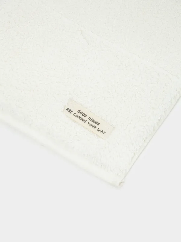 Полотенце, 50х90 см, хлопок, молочное, Super soft cotton, image-4