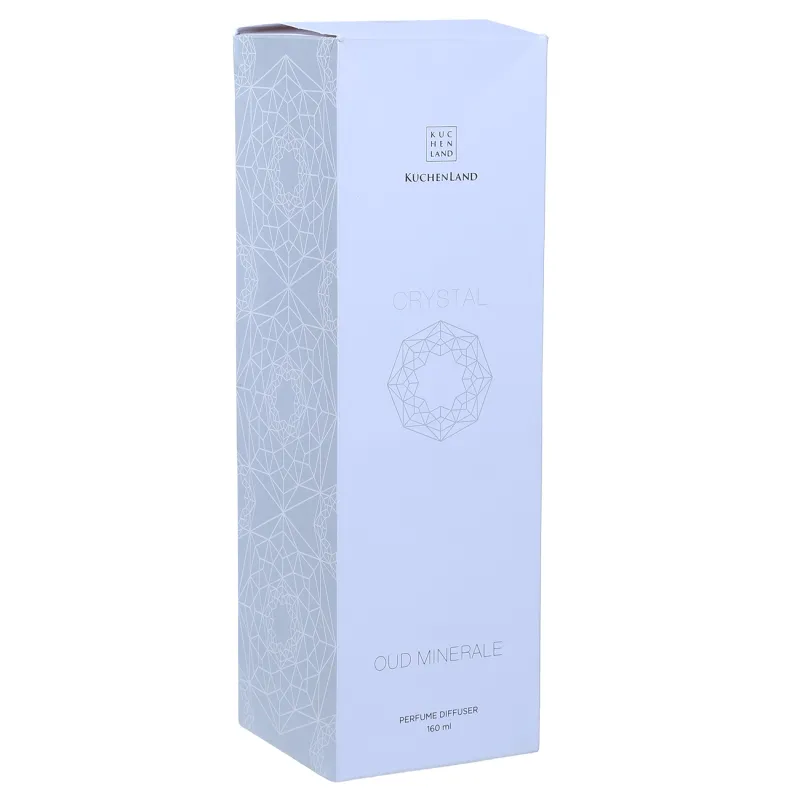 Ароматический диффузор, 160 мл, с кристаллами, черный, Oud Minerale, Crystal, image-1