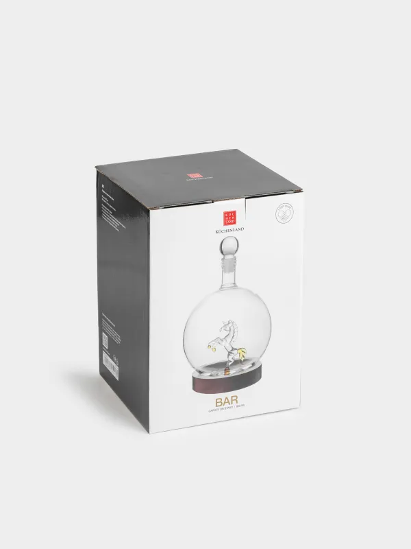 Графин, 850 мл, на подставке, Конь, Bar, image-5