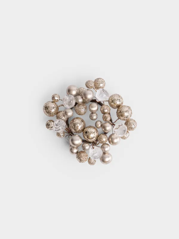 Кольцо для салфеток, 6 см, Новогодние шары, Balls sparkle, image-0