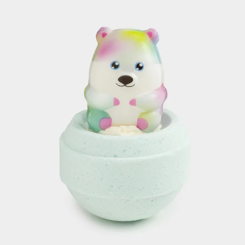 Бомбочка для ванны, 130 гр, светло-голубая, Тутти-фрутти, в ассортименте, Childhood