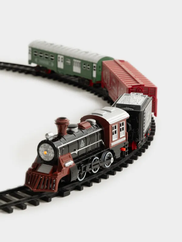 Железная дорога игрушечная, M, музыкальная, Game rail, image-4