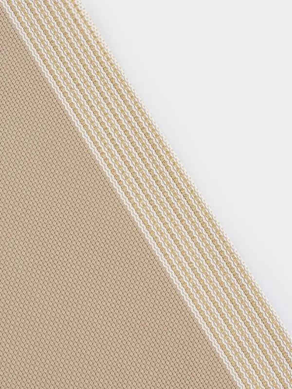 Салфетка под приборы, 30x45 см, Золотистые края, Solid, image-2