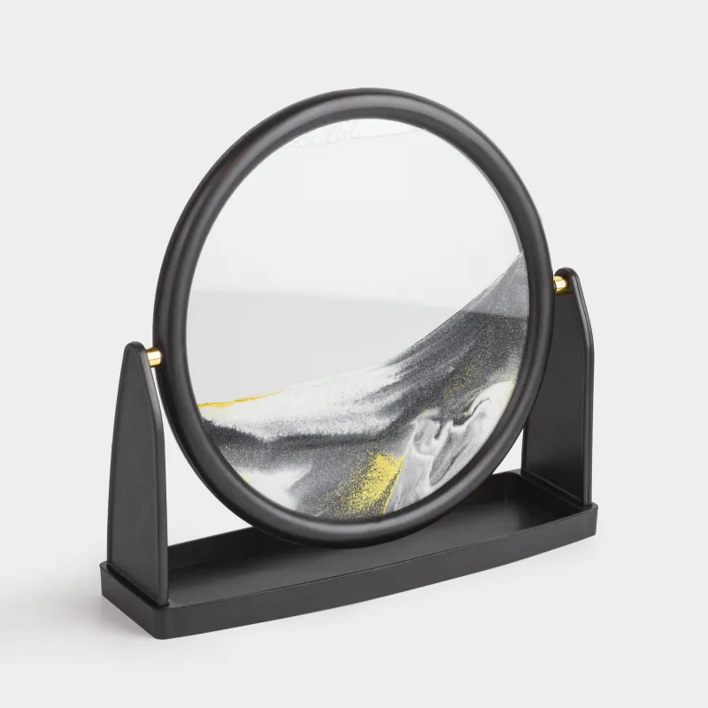 Картина песочная, 25х24 см, на подставке, стекло/пластик, Sand time, image-2