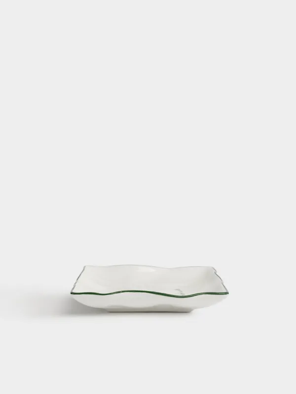 Блюдо, 15х15 см, Нарядная елка, Christmas green, image-1