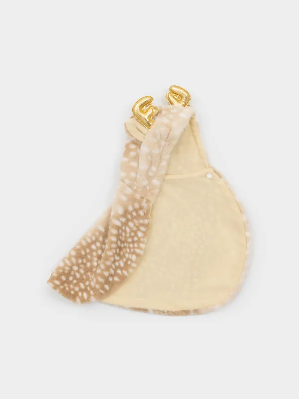 Костюм для животных, 40 см, р. L/XL, карнавальный, полиэстер, коричневый, Олень, Christmas pet, image-2