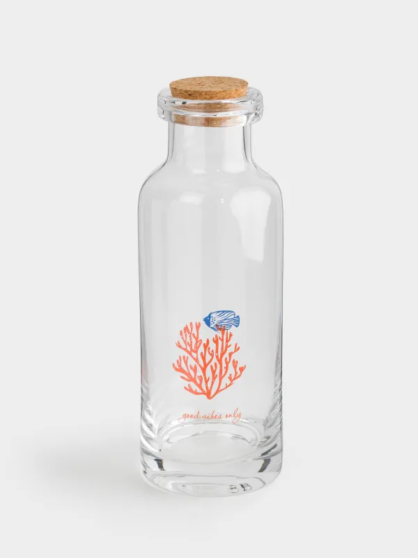 Графин, 1 л, стекло, Морские кораллы, Libona, image-2