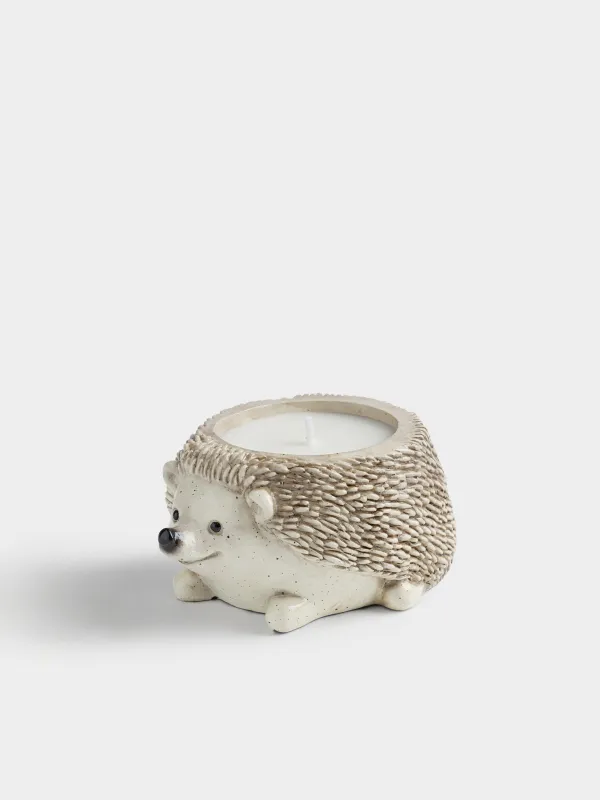 Свеча ароматическая, в подсвечнике, Аромат, Ежик, Hedgehog, image-0