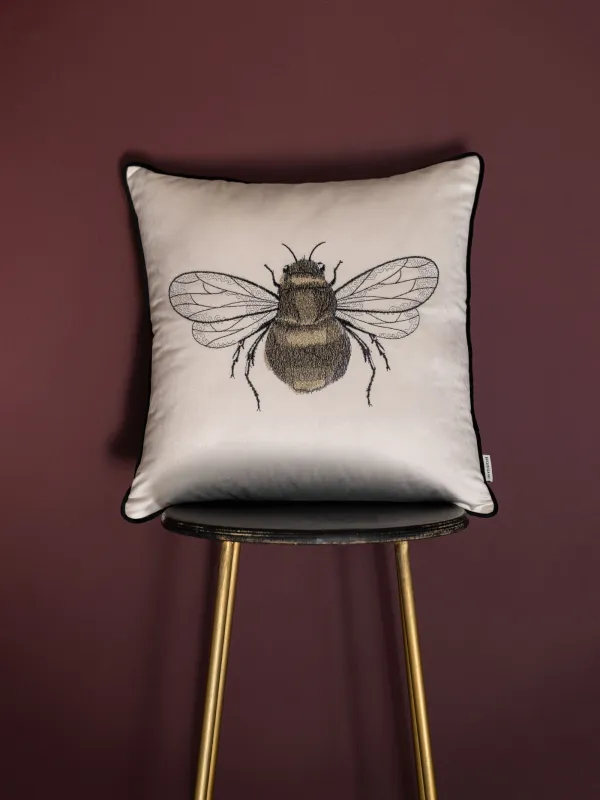 Подушка декоративная, 45х45 см, Шмель, Bugs, image-2