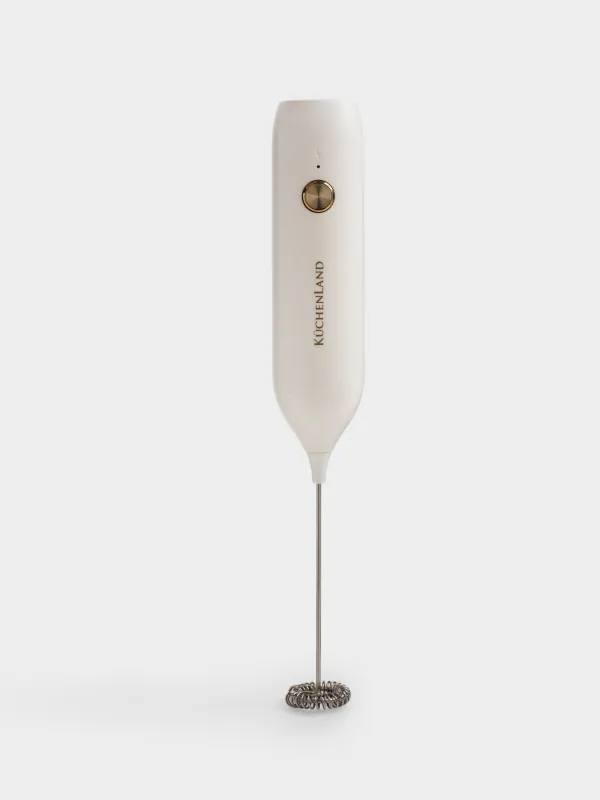 Вспениватель для молока, 24 см, погружной, пластик/сталь, молочный, Liberica light, image-0