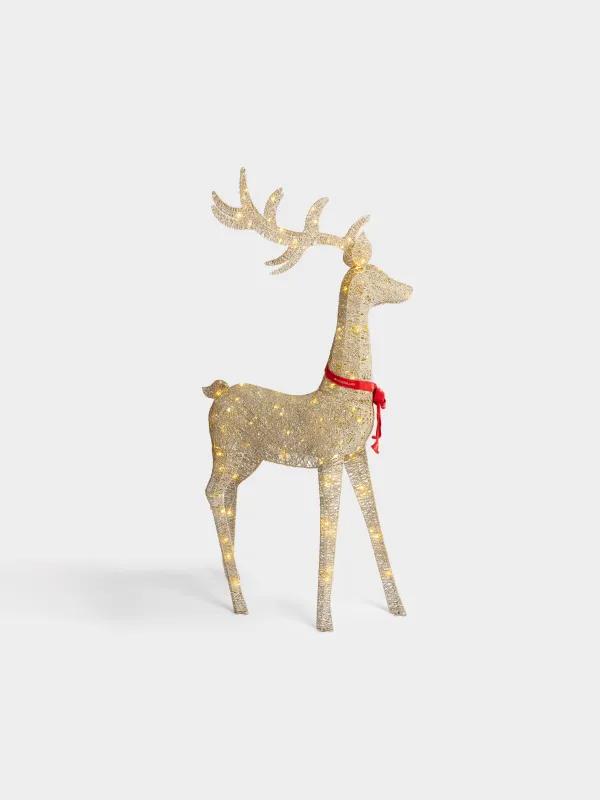 Изделие декоративное, 110х195 см, Олень, Deer sparks, image-1