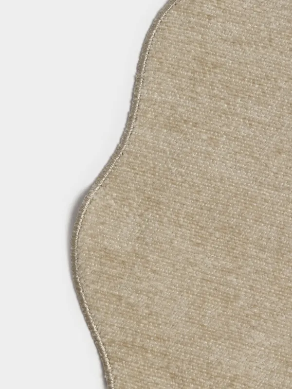 Салфетка под приборы, 38 см, Волнистые края, Chenill, image-1