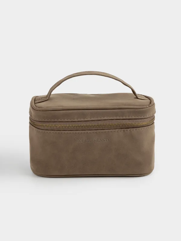 Косметичка, 20х12 см, с ручкой, Krast, image-0