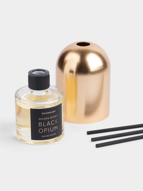 Ароматический диффузор, 100 мл, Black Opium, Golden secret, image-2