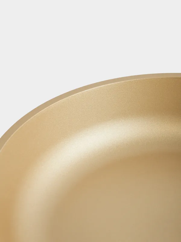 Сковорода, 24 см, с покрытием, алюминий, золотистая, Trineli, image-3