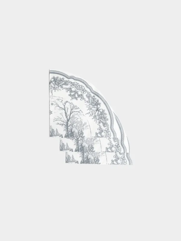 Салфетки бумажные, 33 см, 20 шт, Домик в лесу, Winter tale, image-3