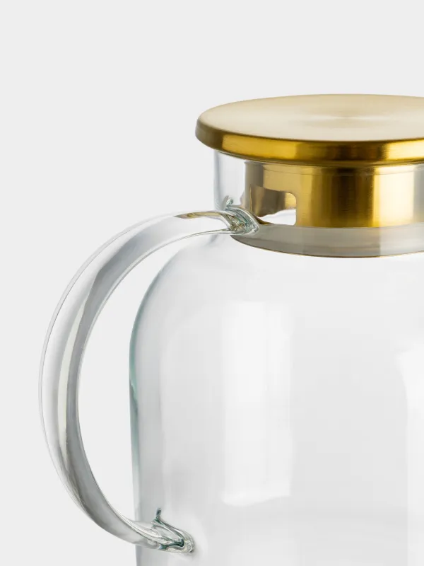 Чайник заварочный, 1,2 л, Classic gold, image-2