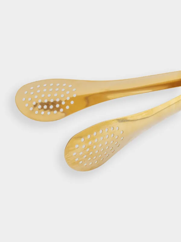 Щипцы кухонные, 24 см, сталь, золотистые, Device gold, image-1