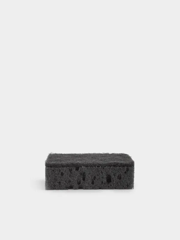 Губка для мытья посуды, 5 шт, Black clean, image-3