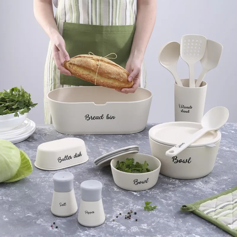 Масленка, 16 см, бамбук, овальная, Creme, image-2