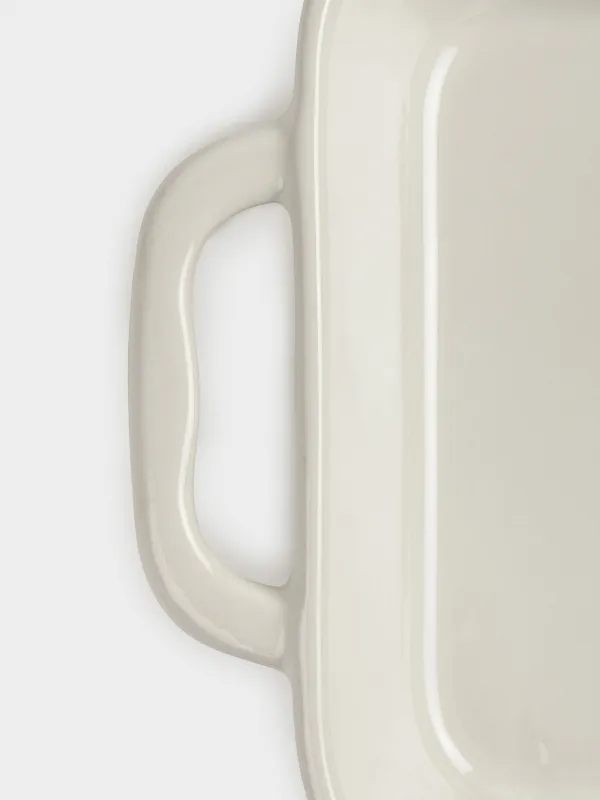 Форма для запекания, 34х24 см, керамика, прямоугольная, молочная, Cakes ivory, image-2