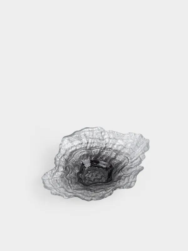 Блюдо, 23х17x5 см, с градиентом, Устрица, Shellfish, image-0