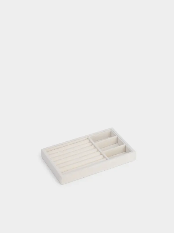 Органайзер для хранения украшений, 21х12 см, МДФ/вельвет, бежевый, Ethics, image-2