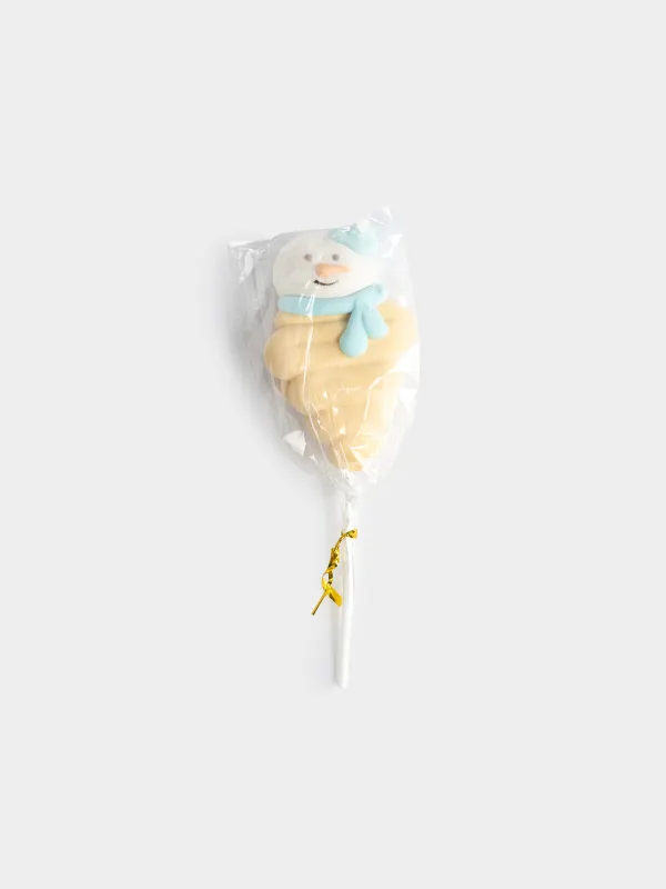 Маршмеллоу, на палочке, Ваниль, Снеговик в рожке, Sweet life, image-2