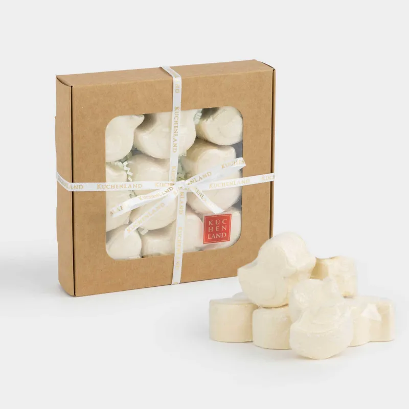 Бомбочка для ванны, 270 гр, 9 шт, в коробке, Фруктовый смузи, Утята, Duck yellow