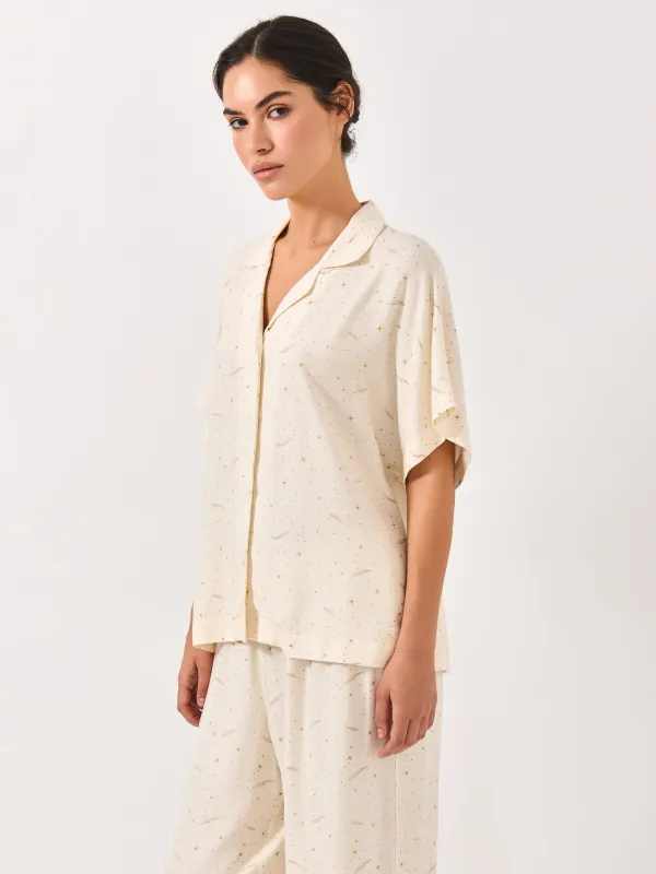 Рубашка женская, с коротким рукавом, Dina, image-3