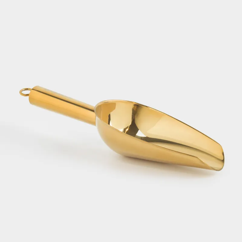 Совок кулинарный, 21 см, сталь, золотистый, Device gold