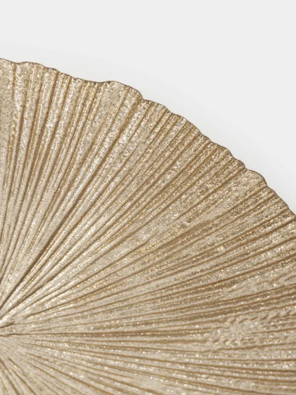 Тарелка закусочная, 21 см, стекло, шампань, Angle, image-3