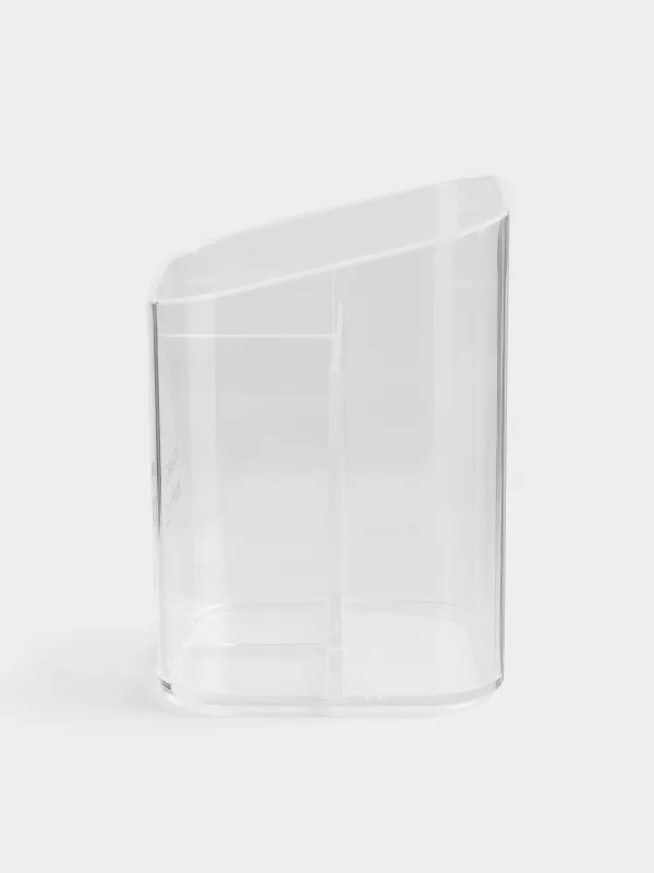 Органайзер для косметики, 8х11 см, 3 отд, пластик, Basic font, image-2