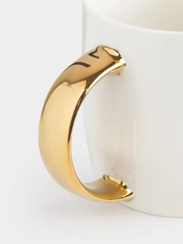 Кружка, 380 мл, Енот и еж, Forest animals, image-2