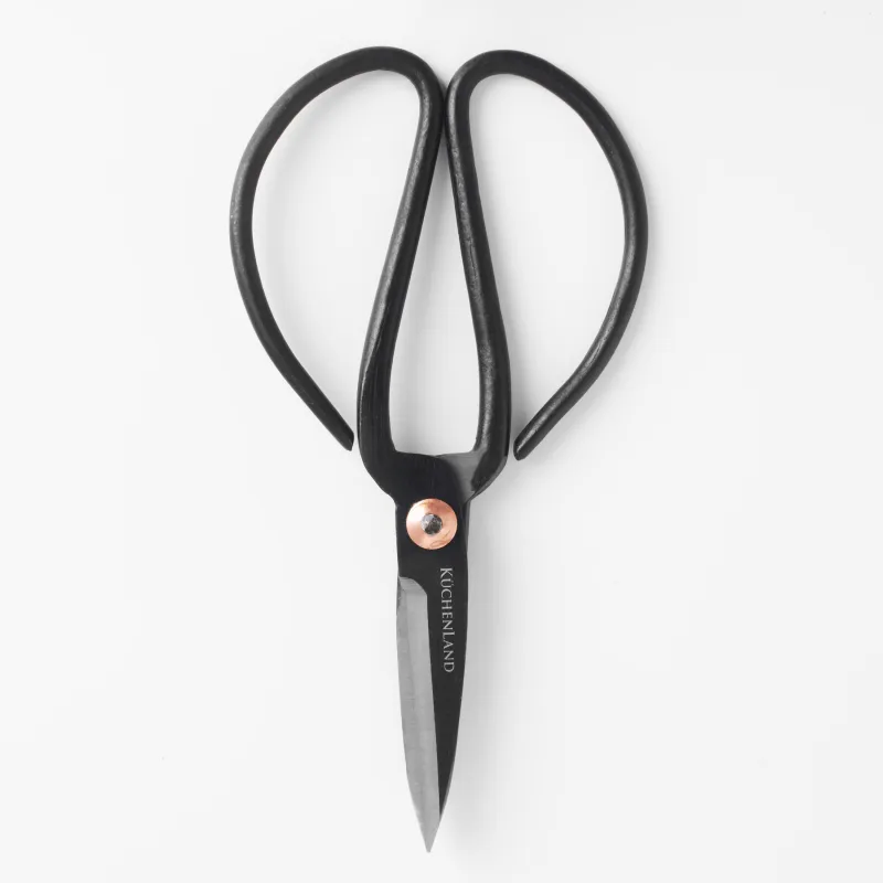 Ножницы садовые, 17 см, металл, черные, Gardening