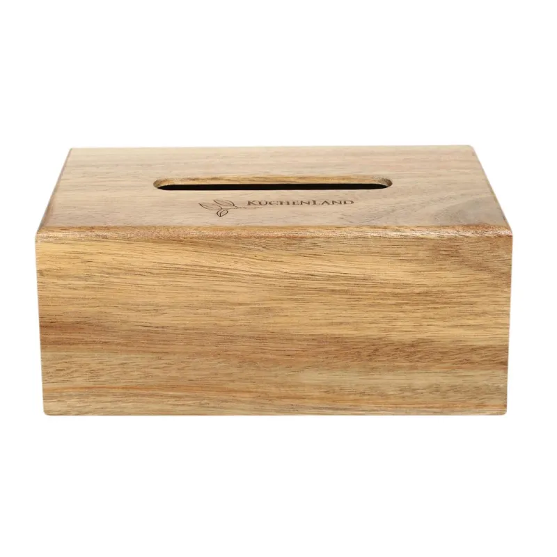 Бокс для бумажных салфеток, 22х12 см, дерево, Eco home