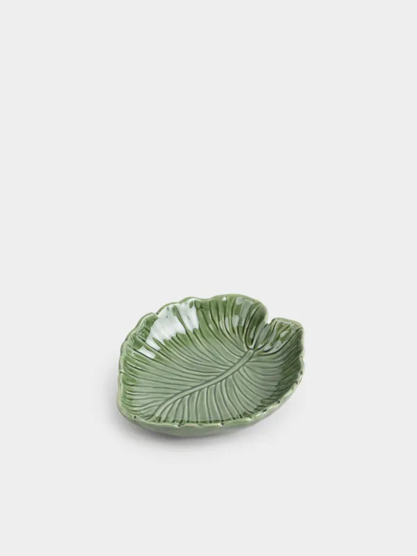 Блюдо декоративное, 20х16х5 см, Тропический лист, Tropical, image-0