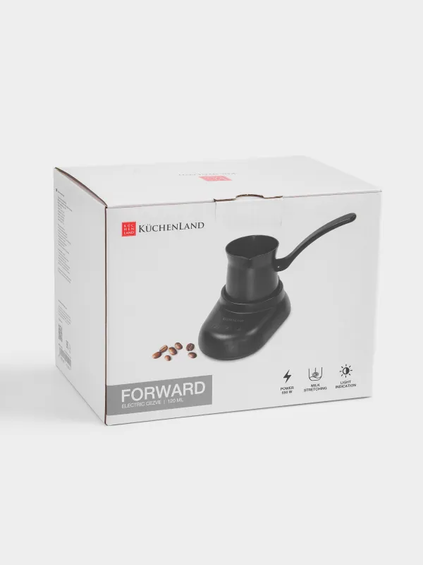 Турка электрическая, 120 мл, с функцией вспенивания молока, черная, Forward, image-7