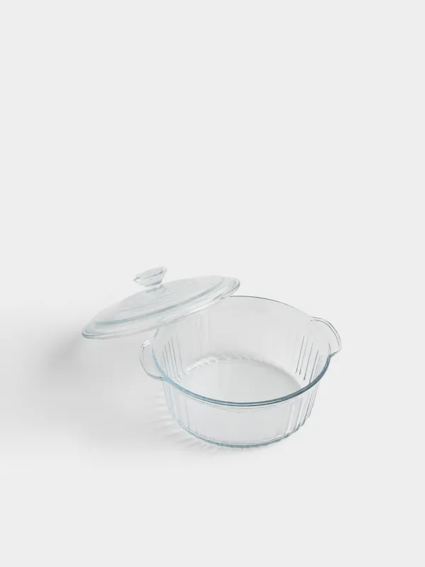 Форма для запекания, 22 см, 2,3 л, с крышкой, Cook ribbed, image-2