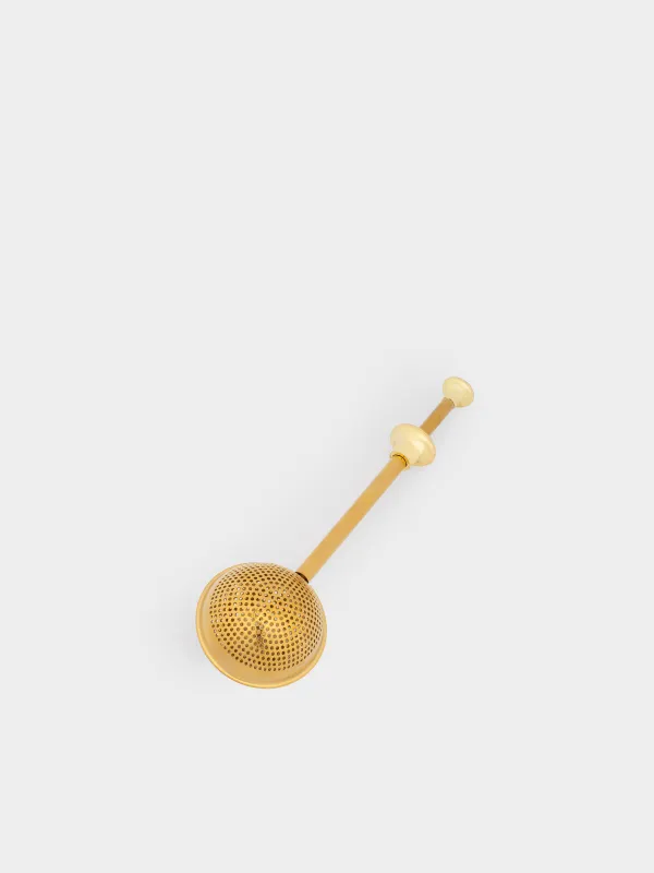 Сито для заваривания чая, 17 см, Шар, Classic gold, image-1