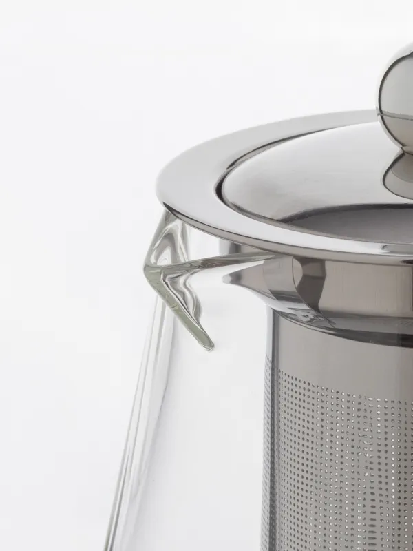 Чайник заварочный, 860 мл, стекло Б/сталь, Pyramid, image-5