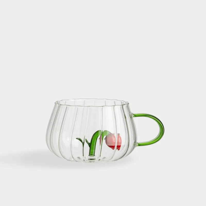 Кружка, 400 мл, Клубника, Camellia decor, image-1