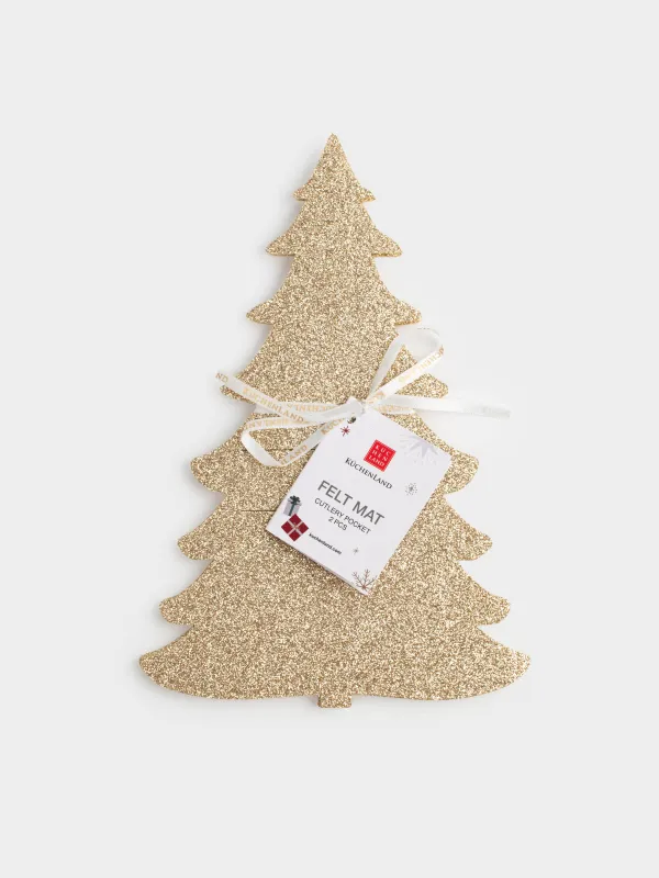 Карман для столовых приборов, 24х16 см, фетр, Felt mat, image-4