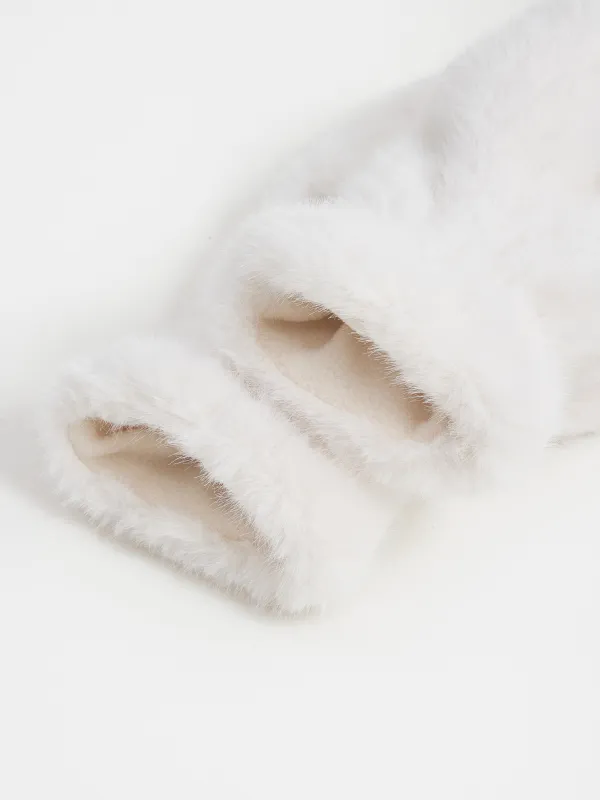 Варежки женские на шнурке, Shaggy, image-5