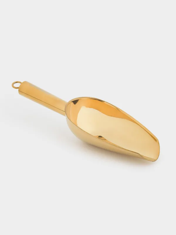 Совок кулинарный, 21 см, сталь, золотистый, Device gold, image-1